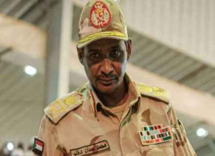 حميدتي: لا عداء مع إسرائيل ولا حرب