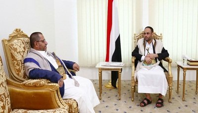 الرئيس المشاط يلتقي وكيل أول محافظة صنعاء