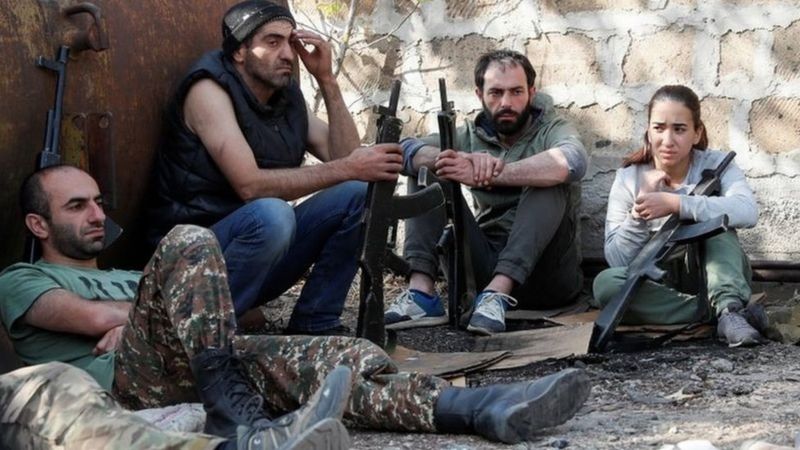  اتفاق سلام بين أذربيجان وأرمينيا بوساطة روسية