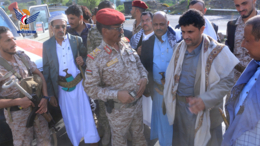 زيارات عيدية للمرابطين في عدد من الجبهات بمحافظة تعز