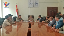 وزير الإدارة المحلية يناقش مع محافظ حجة مستوى تنفيذ المشاريع بالمحافظة