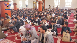 فعالية خطابية بمناسبة الذكرى السنوية للصرخة بمديرية بني مطر بصنعاء