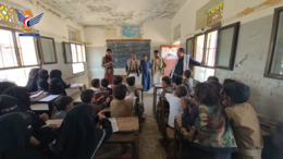 تفقد سير الأنشطة الصيفية بمديرية جبل المحويت