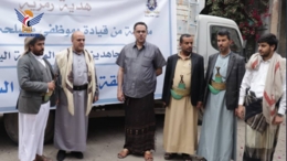مصلحة الجمارك تُهدي منتسبي المنطقة العسكرية السادسة ثمانية أطنان من الزبيب