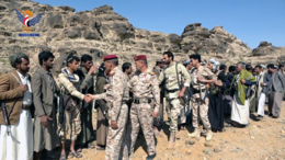 تفقد المرابطين من منسوبي حرس الحدود في جبهة باقم