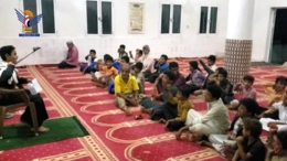 ندوة ثقافية لطلاب المراكز الصيفية النموذجية في المحويت  