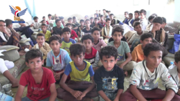 أنشطة توعوية لطلاب المراكز الصيفية في بمديرية الخبت بالمحويت