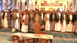 تشييع جثمان الفقيد الشيخ ناجي الأعوج بصنعاء