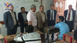 وكيل قطاع التعليم العالي يتفقد اختبارات الثانوية العامة أمانة العاصمة
