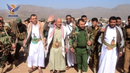 الشغدري يتفقد أحوال المرابطين في محور مريس بالضالع