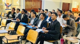 هيئة حقوق الإنسان تنظم يوماً تدريبياً لطلاب كلية الشريعة والقانون بجامعة صنعاء