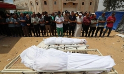  ارتفاع عدد الشهداء الفلسطينيين إلى 33 شخصا جراء استمرار العدوان على أنحاء القطاع