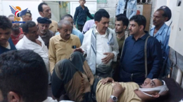 رئيس مؤسسة الإسمنت يتفقد جرحى جريمة استهداف مصنع باجل بالحديدة