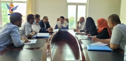 مناقشة الخطوات العملية لتنفيذ مدونة السلوك الوظيفي بمؤسسة صناعة وتسويق الاسمنت