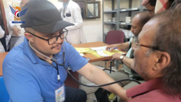 تدشّين مخيم مجاني لطب وجراحة العيون في مديرية دمت بالضالع