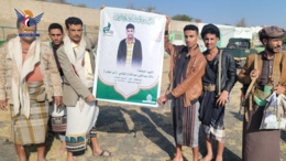 تعز.. تشييع جثمان الشهيد مالك الهاشمي في مديرية التعزية