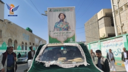 تشييع جثمان الشهيد حميد ناصر الصباحي في حجة
