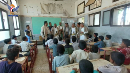 تفقد سير الدورات الصيفية في مديريتي باجل والحجيلة بمحافظة الحديدة