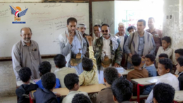 مسؤول التعبئة في إب يتفقد الأنشطة الصيفية بمديرية فرع العدين