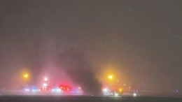 تحطم طائرة خاصة تقل 8 أشخاص لدى إقلاعها من مطار بولاية ماين الأمريكية