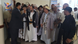 رئيس هيئة التفتيش القضائي يتفقد العمل بالمحكمتين التجارية وجنوب غرب الأمانة