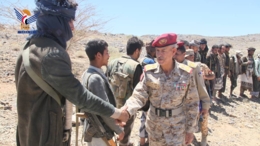 زيارة المرابطين بجبهتي مسورة والسلمين في محافظة البيضاء
