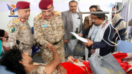 اللواء البزاغي يتفقد أحوال الجرحى في مستشفيي الشرطة والقدس ومجمع 45