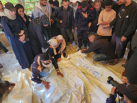 ثلاثة شهداء ومصابون في قصف العدو الصهيوني خيمة تؤوي نازحين غرب غزة