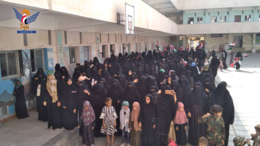 الهيئة النسائية بمدينة الحديدة تُحيي يوم القدس العالمي واليوم الوطني للصمود