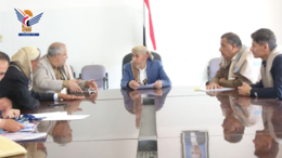 إقرار توريد مساهمة محلي محافظة إب لتنفيذ مشروع حماية حارة وطن بالسدة من السيول
