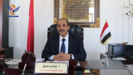  وزير الأشغال يهنئ قائد الثورة ورئيس المجلس السياسي بعيد الأضحى