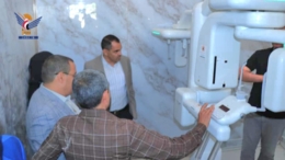 تدّشين العمل بطاولة التشريح الافتراضية وجهاز التصوير الحلزوني بجامعة 21 سبتمبر