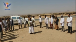 الجوف .. وقفة بمديرية المطمة مباركة للإنجاز الأمني