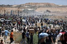"الأورومتوسطي": الجيش الإسرائيلي وجه الفلسطينيين إلى مراكز توزيع المساعدات ثم استهدفهم بالرصاص