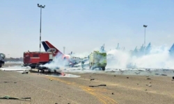 الخطوط الجوية اليمنية تدين استهداف العدو الصهيوني طائرة مدنية تابعة لها بمطار صنعاء
