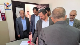 نائب وزير الصحة يتفقد العمل بالكلية الوطنية الجامعية للعلوم الصحية 