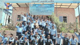 مدير عام شرطة المرور يتفّقد المرابطين من منتسبي شرطة مرور تعز