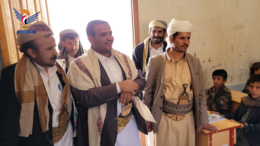 وكيل وزارة الشباب يتفقد أنشطة المدارس الصيفية بمديرية برط العنان في الجوف