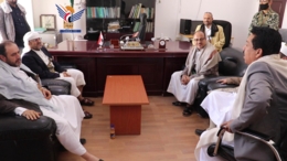 رئيس مجلس القضاء ووزير العدل ورئيس هيئة التفتيش يطلعون على سير العمل بالمحاكم