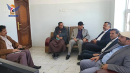 مناقشة آلية تفعيل الشراكة بين جامعة حجة ومؤسسة المياه