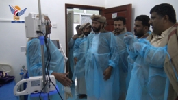محافظ مأرب يتفقد مستوى الخدمات الطبية في مستشفى بدبدة الريفي