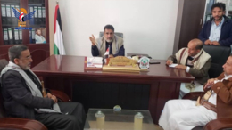 مناقشة آلية تنظيم الأسواق وتخفيف الازدحام المروري بمدينة البيضاء