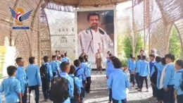  طلاب المركز الصيفي المغلق بالمراوعة يزورون معرض الشهيد القائد بالحديدة