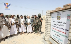 محمد علي الحوثي يضع حجر الأساس لمدينة الإمام الهادي السكنية بصعدة