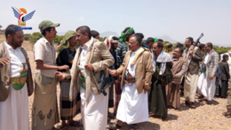 زيارة عيدية للمرابطين في جبهة قعطبة بالضالع