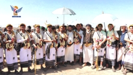 عرس جماعي لـ 42 عريسًا وعروسًا بمنطقة السويداء في ميفعة عنس بذمار