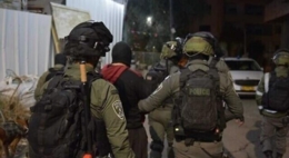 قوات العدو الصهيوني تستولي على منازل في جلبون وعانين وتصيب فلسطينيين في العيزرية والرام