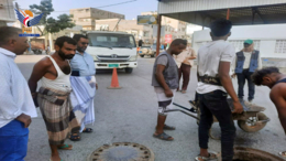 زيارة عيدية للمناوبين في المواقع التشغيلية للمياه والصرف الصحي بالحديدة