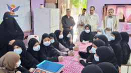 الكبسي وشرف يتفقدان الأنشطة في عدد من المراكز الصيفية بأمانة العاصمة