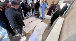 استشهاد سبعة فلسطينيين في قصف العدو الصهيوني تجمعا غرب مدينة غزة